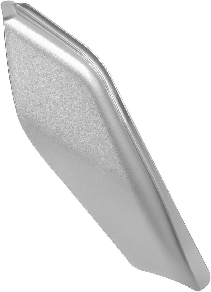 HR3 Custom Mid-Frame Air Deflectors Compatible with 2009-later Harley Road King Road Glide Street Glide Electra Glide Ultra Limited (Candy Red/Silver Honeycomb Fade) (Style #2) - Image 4
